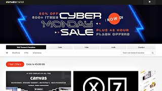 Envato Cyber Monday Deal: Get 50% OFF WordPress Themes at Theme Forest