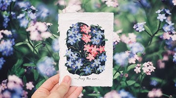 Gouache for Beginners: Forget-Me-Not Blooms  | Skillshare Class Introduction