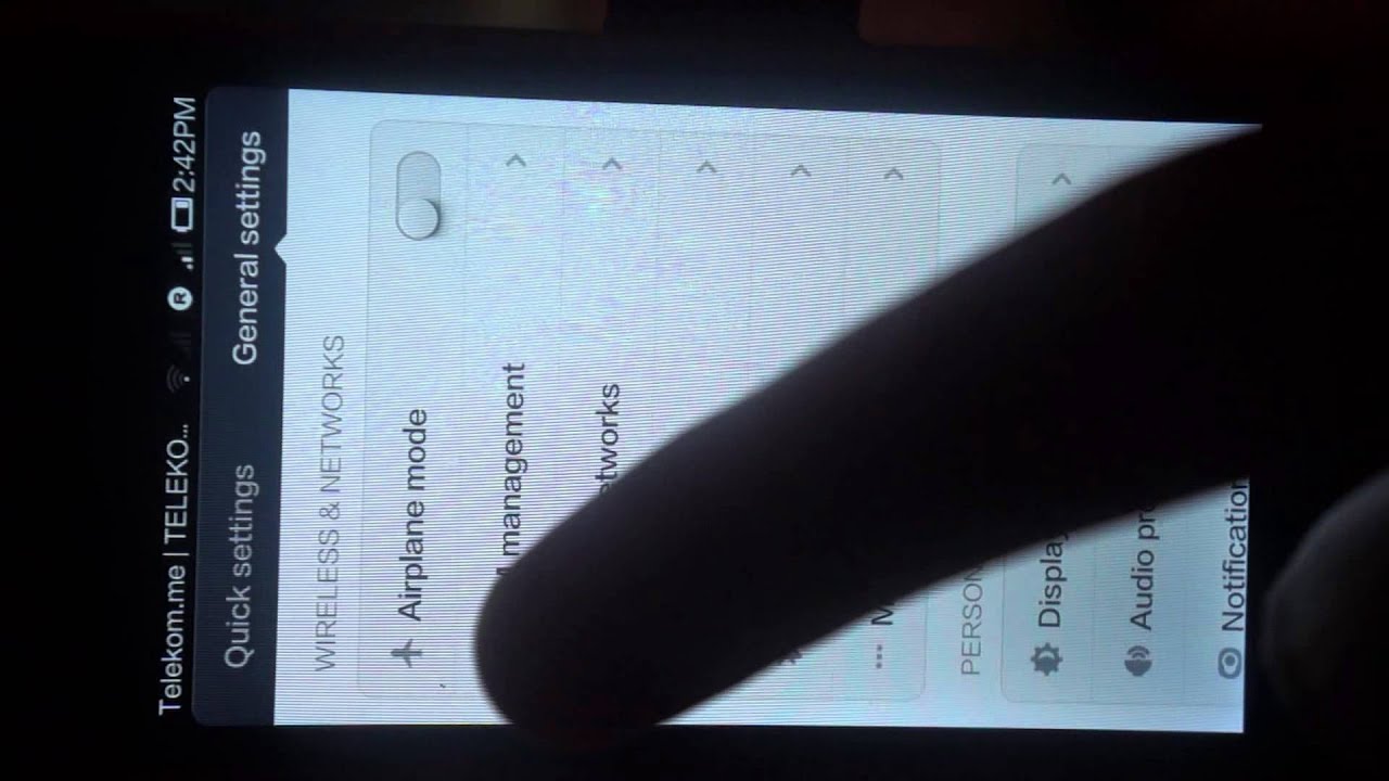 Screen shaking Xiaomi Redmi 1S 