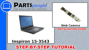 Dell Inspiron 15-3543 (P40F-001) Web Camera How-To Video Tutorial