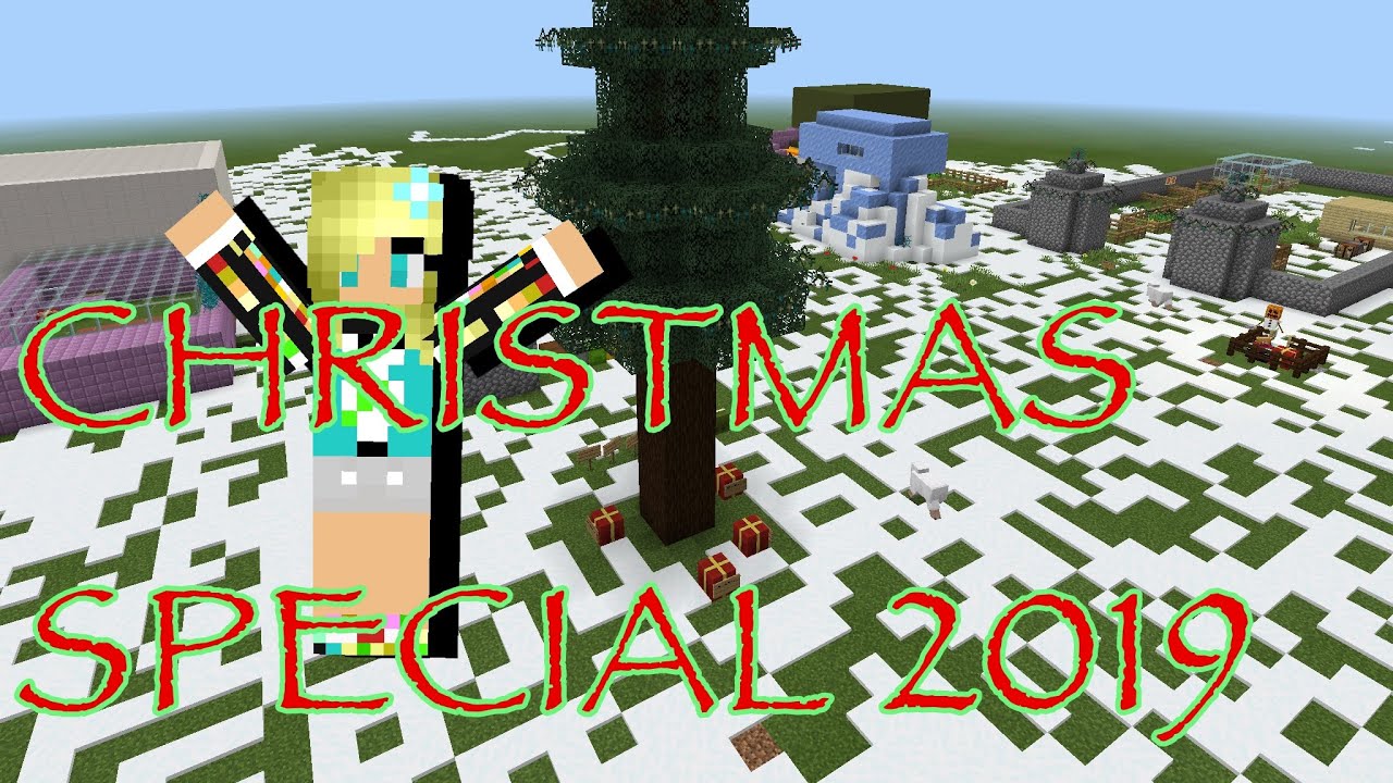 CHRISTMAS 2019 SPECIAL!! MCPE REALM!! PLAYING ON A MINI ADVENTURE MAP