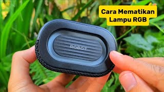 How to Turn Off the RGB Lights on the Robot RB190 Speaker