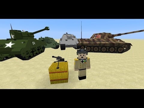 Скачать World Of Tanks Content Pack для Minecraft 1.7.10