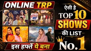 Online TRP of This Week Top 10 Shows List Tu Julliet Jatt Di Enters with Yeh Fitoor Tera
