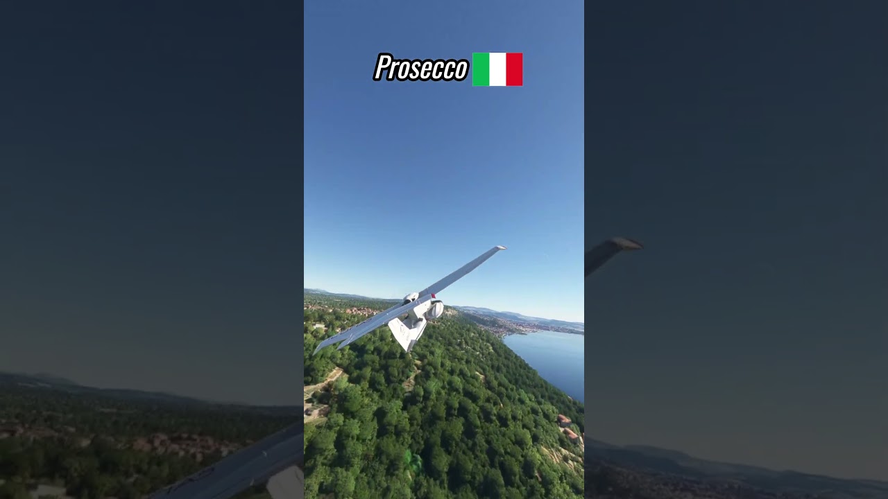 Prosecco From Above ✈️ Stunning Aerial Flight!