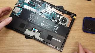 Sony Vaio Pro 13 Touch SVP132A1CM Ultrabook disassembling to recover fan screenshot 2