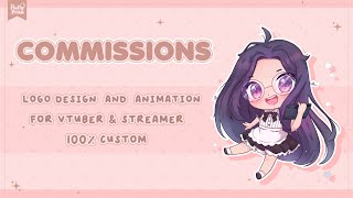 Vtuber Logo Commission ✧ Design & Animation