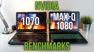 Nvidia 1070 vs 1080 Max-Q - Laptop Graphics Comparison Benchmarks