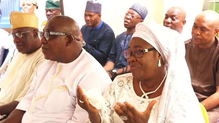 Veteran Actor Oga Bello Holds 70TH Birthday Prayer For His Lovely Wife