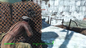 Fallout 4 funny V.A.T.S teleport glitch