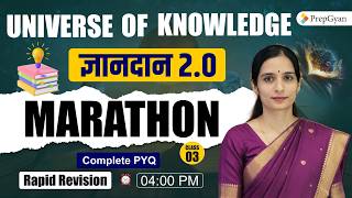 Universe Of Knowledge Library Science Marathon Class Complete PYQ Part-3 | ज्ञानदान 2.0