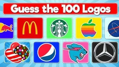 Guess the Logo Quiz 2025| Can You Guess the 100 Logos?| mega challenge