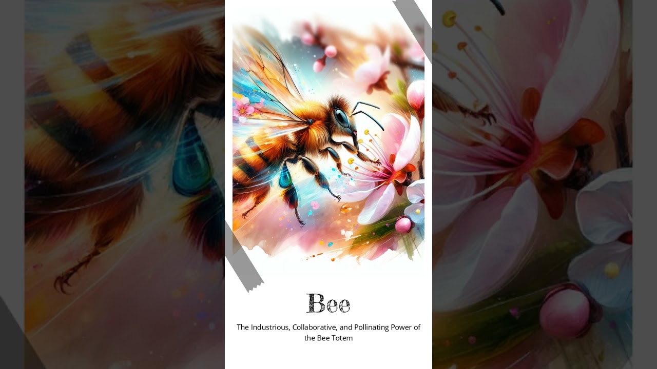 🐝 Unlock the Bee Totem's Secret: Teamwork, Hustle & Magic Pollination! 🌸✨
