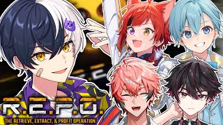 【 R.E.P.O.】世界で一番人気のホラゲを神メンツで遊んでいく【まぜ太/赤城ウェン/酒寄颯馬/ころん/莉犬】