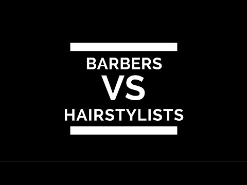 Barbers vs Hairstylists - TheSalonGuy
