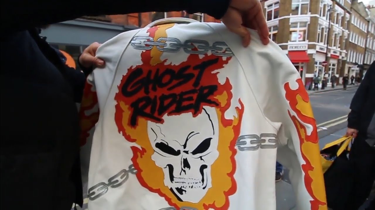 ghost rider supreme jacket