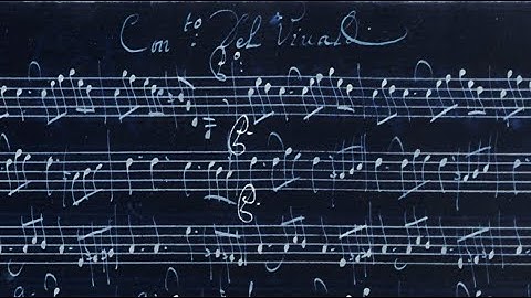 VIVALDI | Concerto RV 120 in C minor | Original manuscript