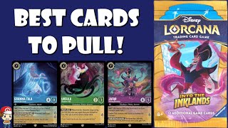 The Best Cards to Pull from Into the Inklands! Most Valuable Lorcana Cards! (Disney Lorcana News)