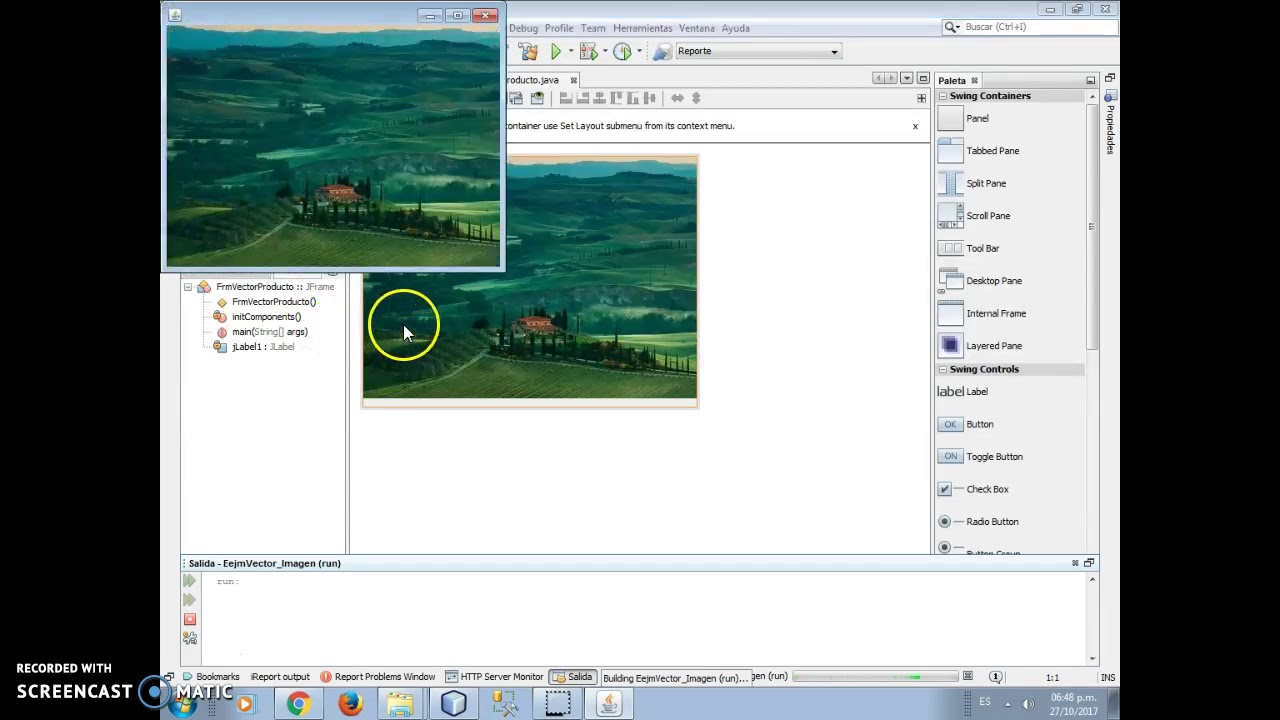 Insertar imagen en Java NetBeans - YouTube