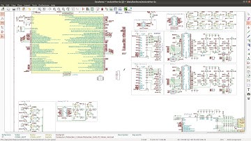 KiCad Schematic Design #31: adding the UEXT expansion connector with I2C, SPI and UART