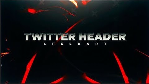 VM - Twitter Header Speedart
