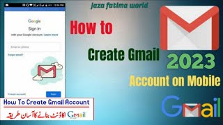 'Step-by-Step Guide: Creating a New Gmail Account Easily in Minutes' #GmailSignUp #EmailHowTo