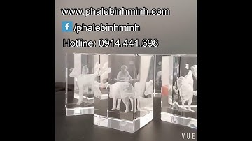 Khắc 3D trong pha lê công nghệ hiện đại
