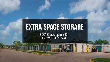Storage Units in Clute, TX on Brazospark Dr | Extra Space Storage