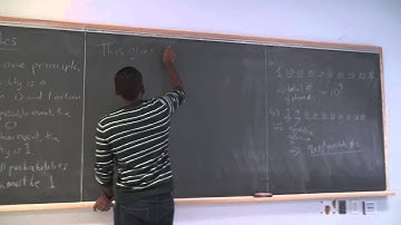 Math 209 Lecture 18 - Intro to Probability continued and counting