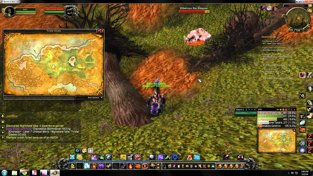 World of Warcraft rare hunter pet locations - Tirisfal Glades - YouTube