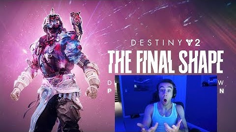 PRISMATIC TITAN!! My reaction to the Destiny 2: The Final Shape | Prismatic Titan Developer Playtest