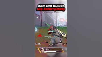 Can you guess his rank? (Hard)