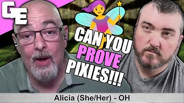 Kun jij bewijzen dat pixies🧚‍♀️ onmogelijk zijn? Matt Dillahunty