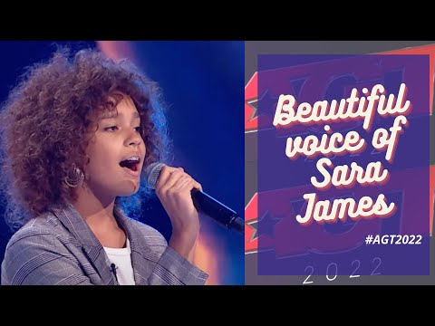 Beautiful Voice Of Sara James | America's Got Talent 2022