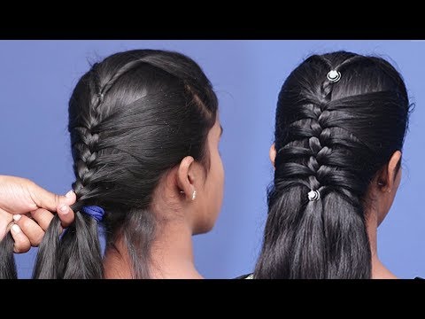 beautiful-braid-hairstyle-|-easy-party-hairstyle-2019-for-girls-|-hair-style-girl-|-baby-hairstyles
