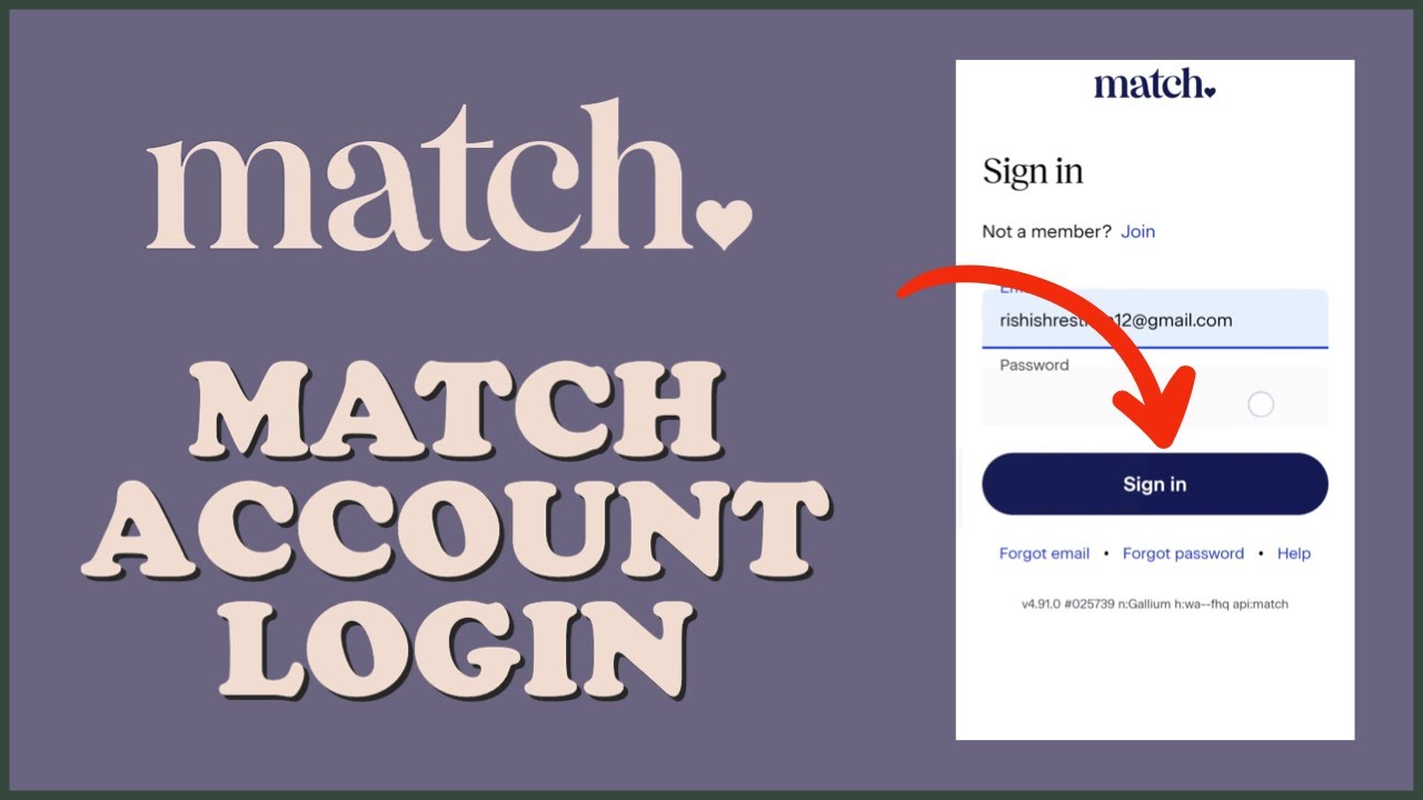 What is Match.com login
