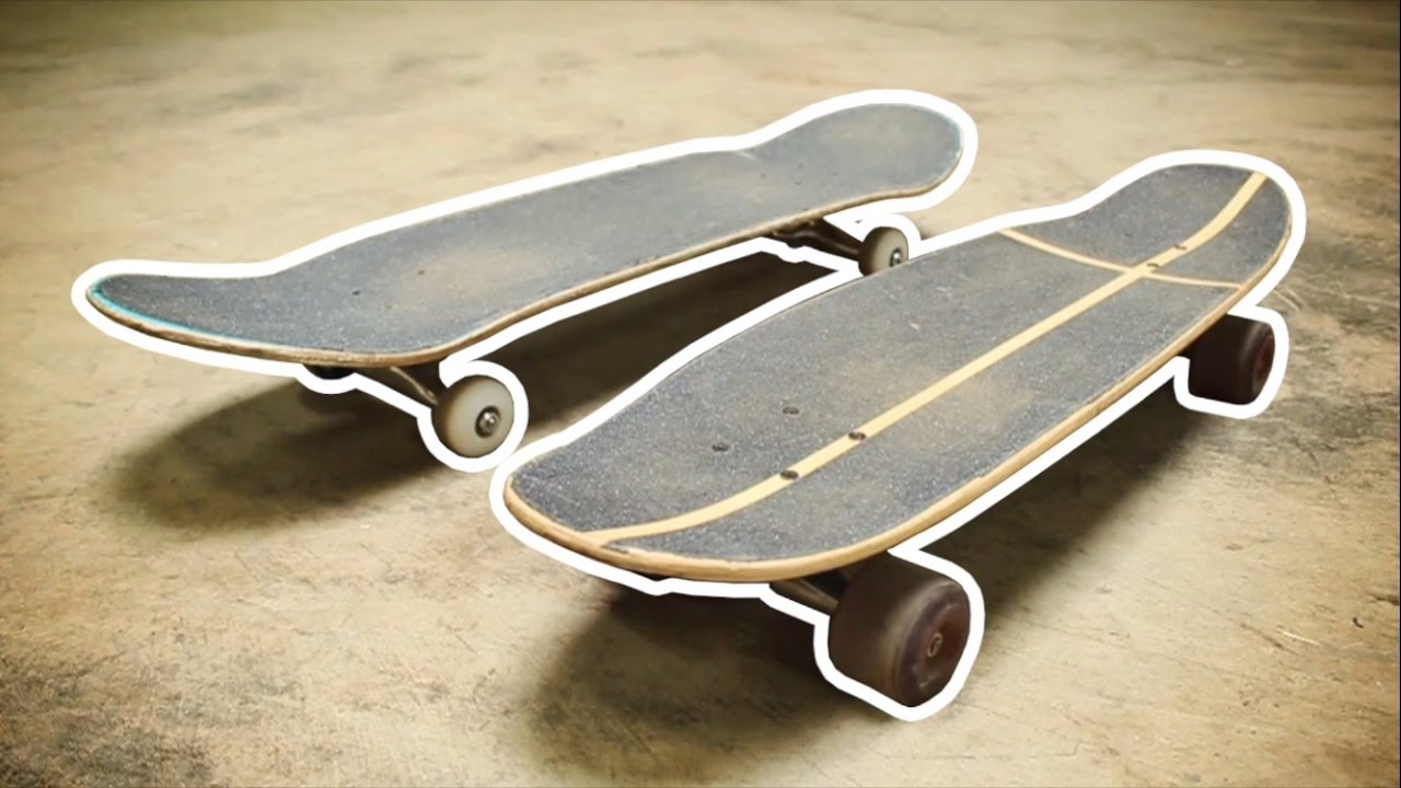 trimmen Schaken Lucht CRUISER SKATEBOARD VS NORMAL SKATEBOARD! - YouTube