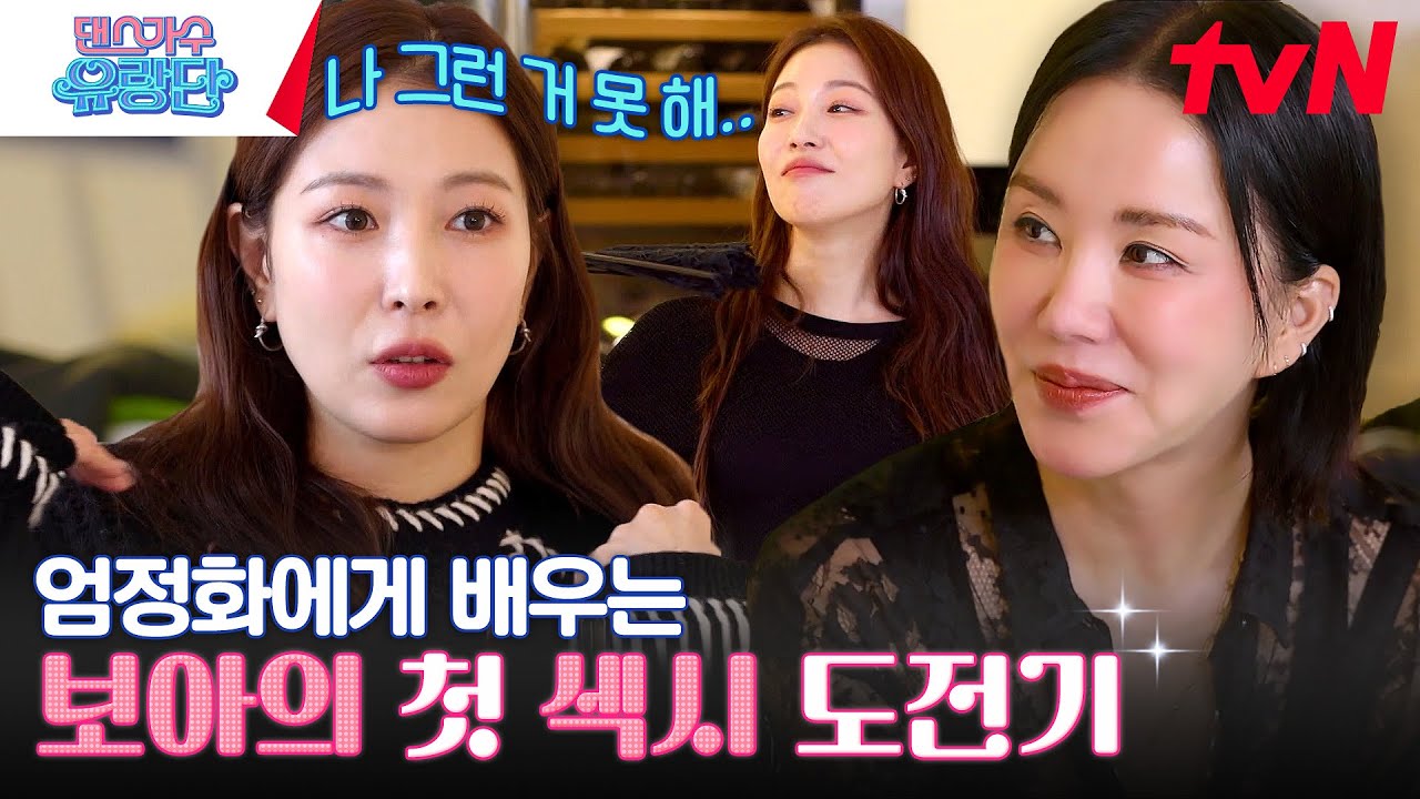 엄정화 집에 