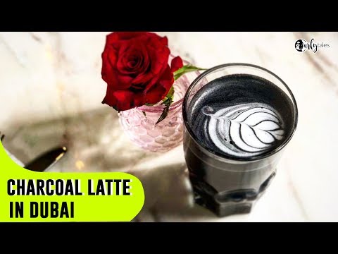 Coffee Lovers! Enjoy Charcoal Latte in Dubai, UAE | Curly Tales