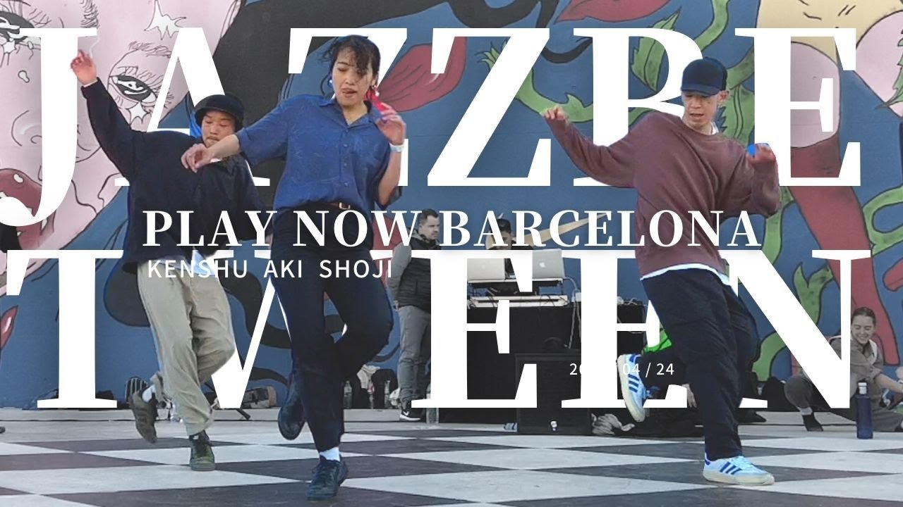 Dance showcase】Japanes house dancer in Barcelona,Spain Jazz