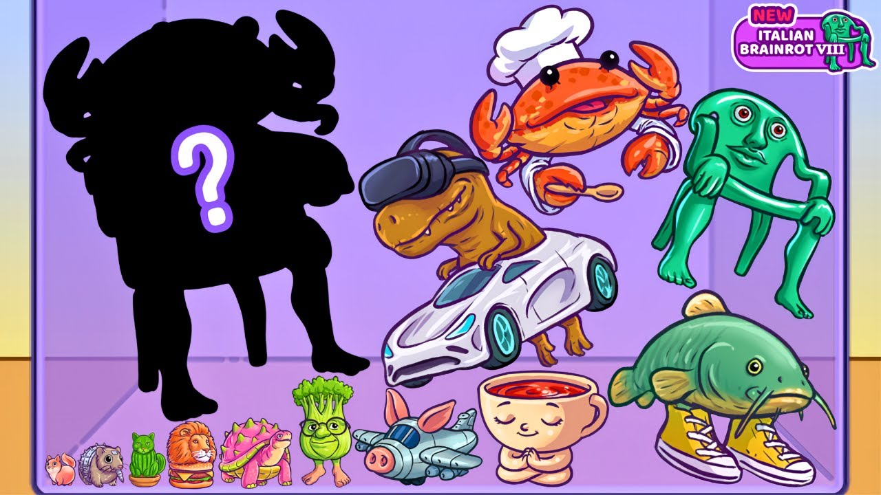 ITALIAN BRAINROT VIII - MERGE FELLAS | FINAL BOSS 08 - New Update‼️Reaching Max Level!