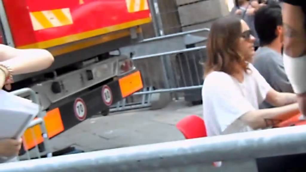 30 seconds to mars meet fans in lucca Italy