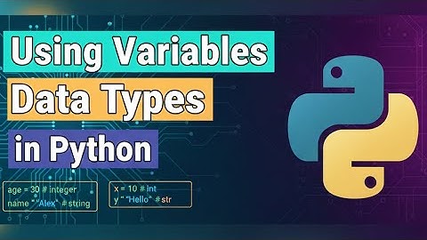 Using Variables in Python
