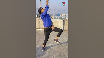 Thumbnail of Naatu Naatu Song  #RRR movie song signature step cover by Raj Sawan.
