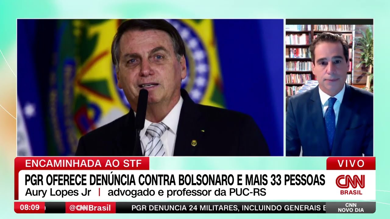"Análise da denúncia contra Bolsonaro"