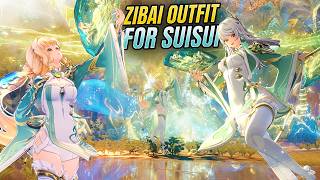 Suisui Transformed into Zibai and She's Looking Pretty😍 | Mod Commission @KinkleGenshin | WuWa 3.5