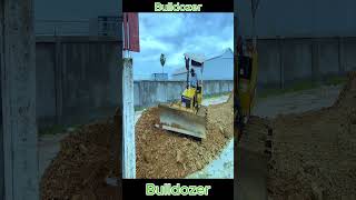 Bulldozer Pushing Soil By shantui D17h