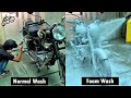 Foam Wash Vs Normal Wash - Which is better for Bikes? | Bikes मे क्या करना सही होगा