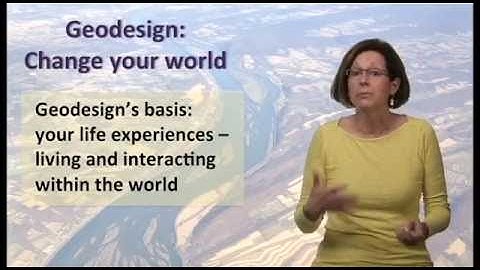 Shared languages of Geodesign: Spatial Thinking