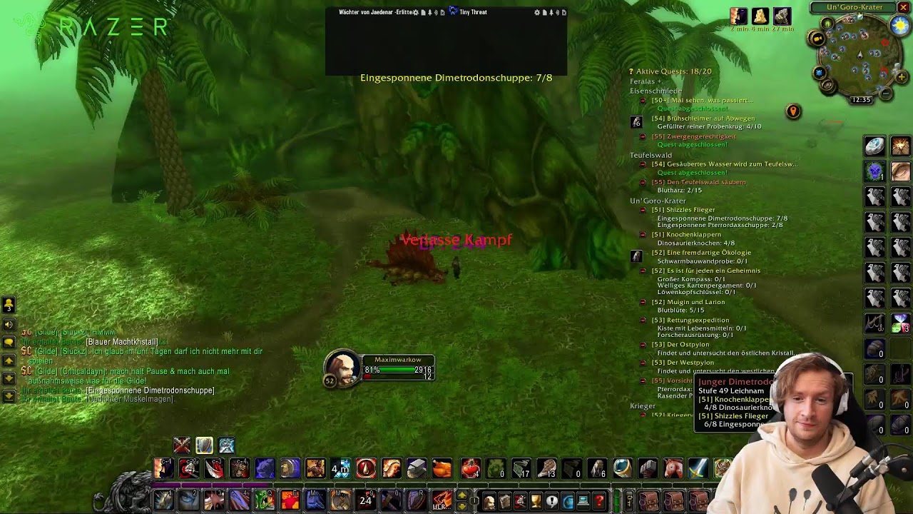 [SAUERCROWD] Tag 39 - Ungoro ruft micht | !razer !holzkern 